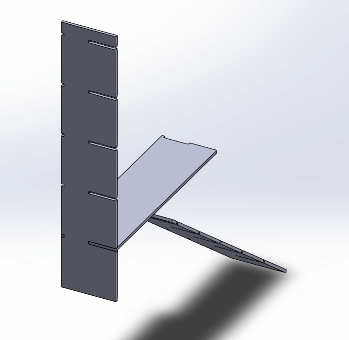 Shelves Trimetric
